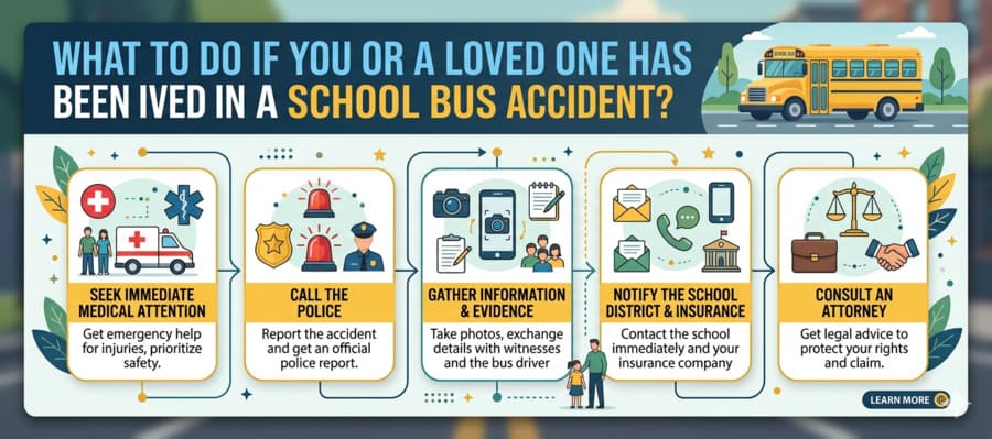 Involved in a School Bus Accident