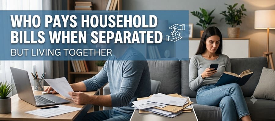 Who Pays Household Bills When Separated but Living Together